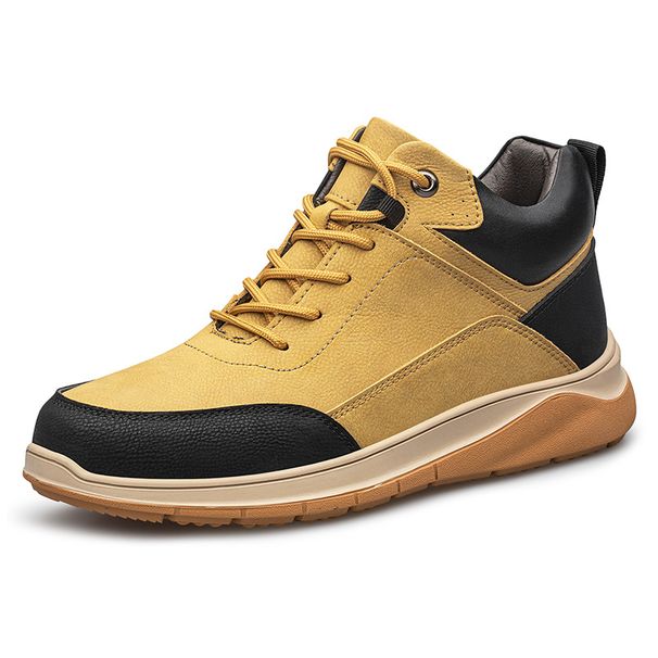 Men's Height Increase Casual Shoes Soft Sole Wear-resistant Sports Shoes Men's Shoes Height Increase_vogvips.com