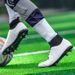 Leather Men's Long Nail Football Training Shoes, Indoor And Outdoor Sports Shoes_vogvips.com