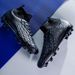 Leather Men's Long Nail Football Training Shoes, Indoor And Outdoor Sports Shoes_vogvips.com