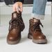Men's Retro Tooling Boots High-top Short Boots Thick-soled Heightening Martin Boots American Retro Leather Boots_vogvips.com
