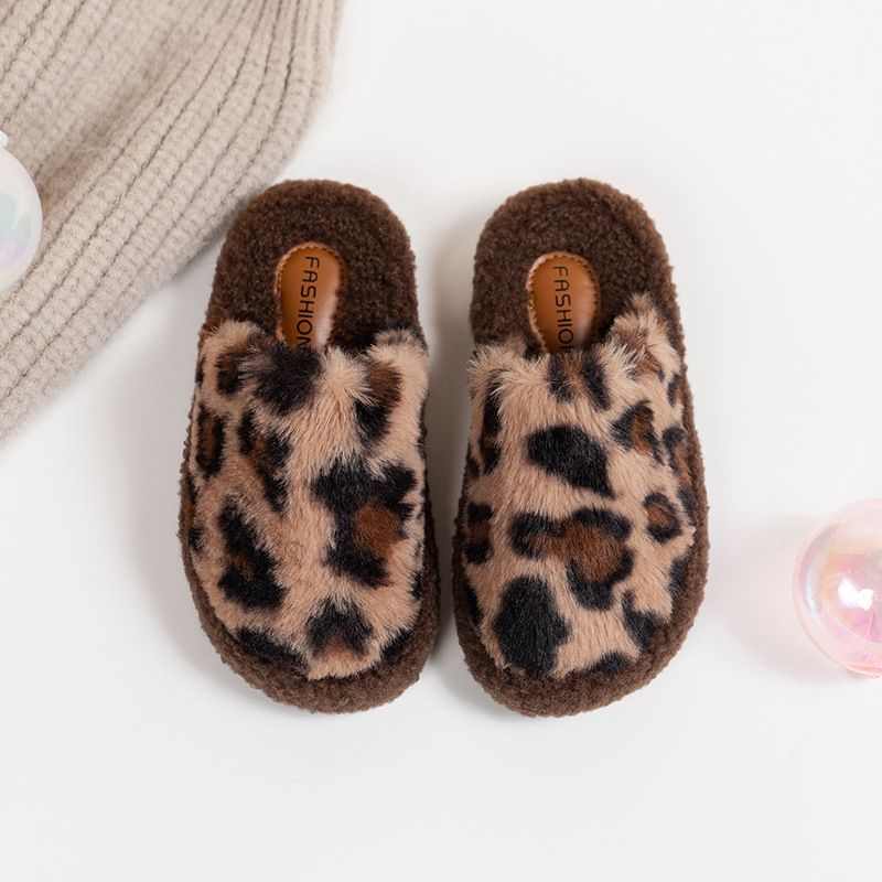 Unisex Kids' Slippers – Warm Fleece-Lined Indoor Shoes With Non-Slip Rubber Sole (Sizes 26-36, EU Child Sizes 4-16 Years)_vogvips.com
