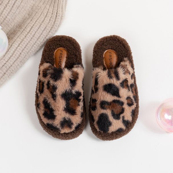 Unisex Kids' Slippers – Warm Fleece-Lined Indoor Shoes With Non-Slip Rubber Sole (Sizes 26-36, EU Child Sizes 4-16 Years)_vogvips.com