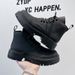 Spring New Martin Boots Men's Long Tube Tooling High Street Soft Leather Yuppie Men's Boots_vogvips.com
