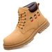 High Top Martin Boots Retro Medium Tube Tooling Leather Boots Men's Cycling Boots Men's Shoes_vogvips.com