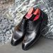 Euro Step British Style Brogue Leather Business Formal Square Toe Oxford Height Increasing Men's Carved Wedding Groomsman Shoes_vogvips.com