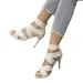 Hot Sale Of The Season New Large Size Women's Roman Style Elastic Strap Fish Mouth Ultra Thin Heel High Heels Sandals Women's Sh_vogvips.com