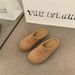 French Niche Mesh Hollow Breathable Closed-Toe Mules For Women 2026 Summer New Style Outdoor Roman Thick-Soled Sandals_vogvips.com