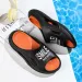 Women Sandals Men Beach Slip Shock Absorption Flexible Pool Casual Unisex Summer Waterproof Slides Luxury Shoes_vogvips.com