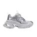 White Deer Same Style GGCC2025 Spring New Independent Planet Thick Sole Silver Dirty Casual Dad Shoes For Women_vogvips.com