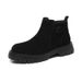 Martin Boots Tooling Korean Version Men's Chelsea Boots Men's Non-slip Wind Leather Men's Mid-top Leather Shoes_vogvips.com