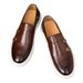 ShoeVault Foreign Trade Cross-Border 48 Large Size Hot-Selling Fashion Casual British Style Men's Versatile Leather Shoes_vogvips.com