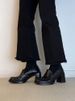 Goatskin Version ~ Authentic Loafers Women's Retro Black Slip-on Flats Elegant High Heel Work Clothing Versatile Small_vogvips.com