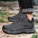 Outdoor Hiking Shoes Women Lace-up Low-top Breathable Shock-absorbing Casual Shoes Men Anti-slip Flat Wear-resistant Shoes Men_vogvips.com