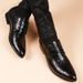 New With A Cracked Feel, Fashionable And Trendy Cool Business Casual Men's Shoes, British Style Small Leather Shoes_vogvips.com