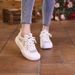 Thick-soled Mesh Breathable Sneakers Women's Fashion Little White Shoes Soft-soled Lightweight Running Shoes_vogvips.com