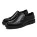 Euro Step Spring Festival Slip-On For Men Genuine Leather Business Casual Shoes Comfortable Brogue Carved Toe Layer Cowhide_vogvips.com