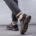 European Warm Series 2021 Autumn Winter New British Business Style Soft Leather Hiking Low-top Casual Height-increasing Men's Shoes_vogvips.com