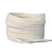 Small White Shoes Shoelace Rope White Cotton Shoelace Men And Women Pure White Beige Flat_vogvips.com