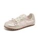 Bowknot Ballet Sneakers For Women 2026 Spring/Summer New Style Flat Soft Sole Versatile Pink Super Popular Casual White_vogvips.com