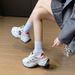 Dad Shoes Female Student Sports Running Casual Shoes Platform Height Increase_vogvips.com
