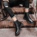 European Warm Series Genuine Martin Large Size Winter Warm Thick Sole Long Men's Leather Cotton Boots Non-Slip Wear-Resistant_vogvips.com