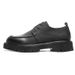 Business Thick Sole Casual Men's Single British Style Formal Large Toe Korean Version Trendy Black Small Leather Shoes_vogvips.com