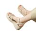 Roman-style Women's 2026 New Summer Model, One-strap Fairy-style Fashionable Versatile Sandals For Women To Pair With_vogvips.com