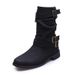Women Ankle Boots Autumn Winter Short Boots Autumn Winter New Mid Calf For Women Round Toe Low Heel Plus Size Cigarette Motorcycle Boots_vogvips.com