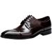 Men's shoes three-joint formal business leather shoes British leather leather handcrafted square toe shoes_vogvips.com