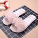 New Summer Korean Style Flower Crystal Jelly Fashion Flat Transparent Outdoor Non-Slip Beach Slide Sandals_vogvips.com
