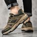 Men's Wide Size Hiking Shoes - Lightweight & Breathable Outdoor Sneakers For Travel & Running_vogvips.com