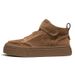 Euro Step Martin Boots Suede Men's Height Increasing Work Spring Summer British Style High-top Sneakers Trendy Shoes_vogvips.com