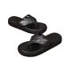 Women's plus Size Platform Slippers Lightweight Solid Color Outdoor Wearable Shoes_vogvips.com
