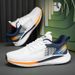 Summer 2025 New Versatile Sports And Leisure Men's Lightweight Running Breathable Fly Woven Mesh Shoes_vogvips.com