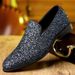 TerraStride Plus Size Men's Casual Korean Style Trendy Personality Sequin Loafers_vogvips.com