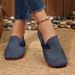 Women's Large-size Flat Casual Shoes For Foreign Trade, European American Cross-border, New Spring And Autumn 2025_vogvips.com