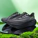 YRZL Men's Running Lightweight Sneakers Plate Professional Athletic Sports Shoes Anti-Slip Tennis Training Shoes For Track Field_vogvips.com