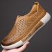 Euro Step Vintage Leather Shoes For Men 2025 New Summer Simple Fashion Outdoor Breathable Casual Sandals_vogvips.com