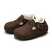 RUIZUSTOCK Winter Children's Cork Casual With Fleece Boys' Cotton Shoes Suede Girls' Leather Boots Thickened_vogvips.com