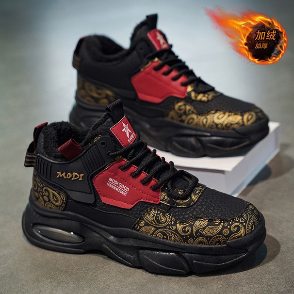 Men's Shoes 2026 Winter Trendy Versatile High-Top Sneakers Youth Casual Running Height-Increasing Dad Trend Shoes_vogvips.com