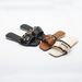 MS Women's Ethnic Flat Sandals - Wide Width Square Toe Slip-On Mules With Leather Lining & Rubber Sole (Black, Beige, Brown)_vogvips.com