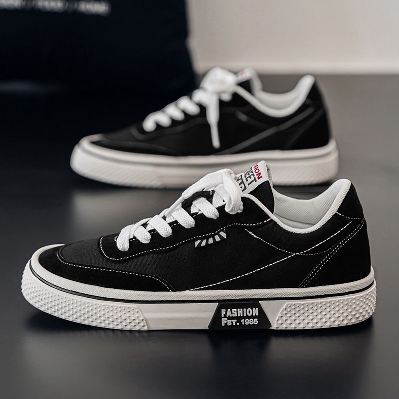 Men's Canvas Shoes Spring Casual Versatile Canvas Shoes Breathable Trendy Fashion Youth Shoes Trendy Shoes_vogvips.com