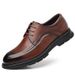 Autumn new men's business dress shoes leather casual men's shoes comfortable moccasins_vogvips.com