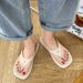 Herringbone Slippers For Women, Summer Internet Celebrity Instagram, Fashionable And Anti Slip Flat Bottomed Home,_vogvips.com