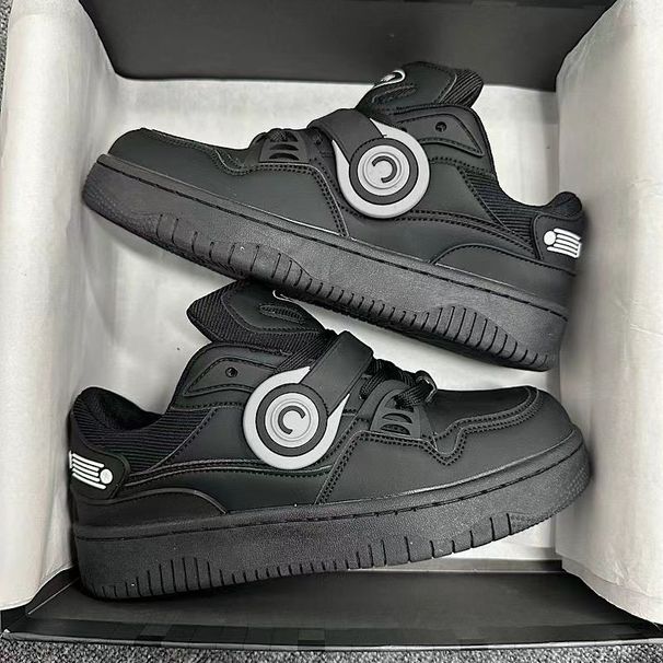 Men’s Shoes Winter Niche Headphone Line Bread Shoes Chic Women's Thick Soled Sports Student Shoes_vogvips.com