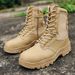 High Top Tactical Boots, Outdoor Combat Training Boots, Hiking Shoes_vogvips.com