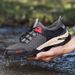 Men's Water Hiking Shoes - Breathable Quick-Dry Mesh Trail Shoes For River Trekking & Outdoor Sports_vogvips.com