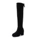 Long Wom, 2020 Autumn And Winter New Over-the-Knee Trdy Slim Elastic Boots, Fashionable Heel High Tube Boots For_vogvips.com