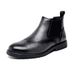 Chelsea Boots Men's Smoke Boots Business Martin Boots Platform Boots Brock Carved Leather Shoes_vogvips.com