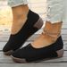 New Plus Size Lazy Singles Casual Flat Bottomed Hollow Hole Shoes Women S Round Toe One Foot Pedals_vogvips.com